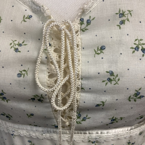 Gunne Sax RARE 70’s Cotton blend Vintage dress size 6, fits like 4 made in USA - Picture 6 of 16